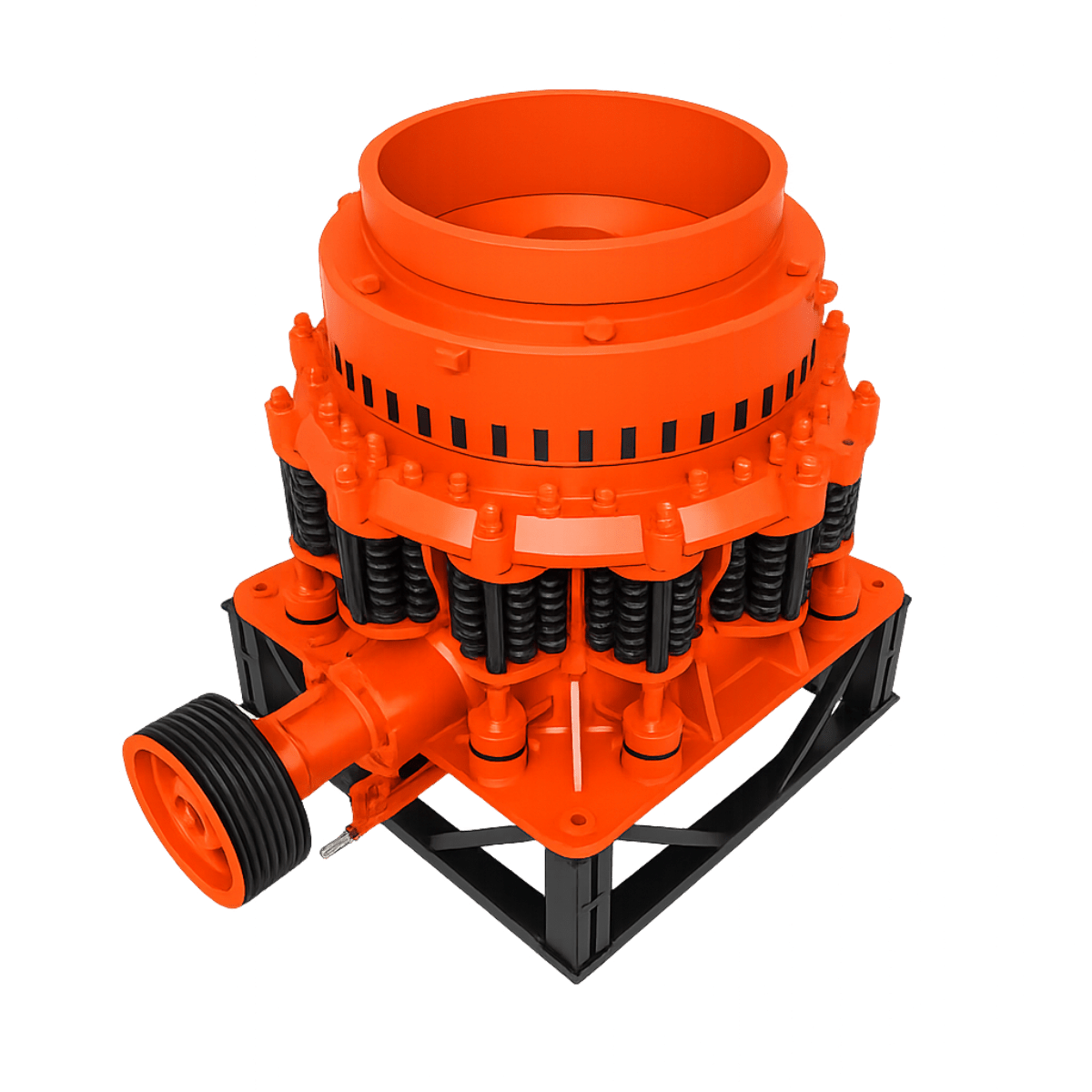 Конусная пружинная дробилка CS