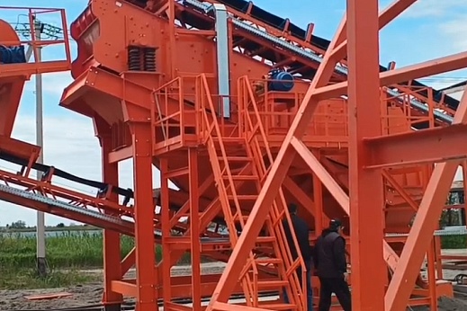 Поставка и монтаж комплекса дробления и сортировки ракушечника в Краснодарский край