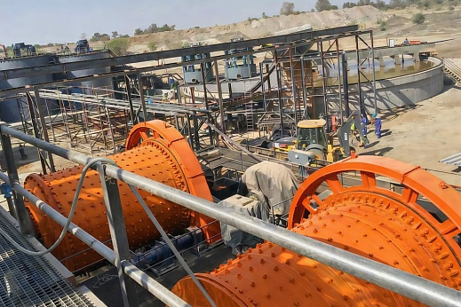 Шаровая мельница МШЦ 2700х4500