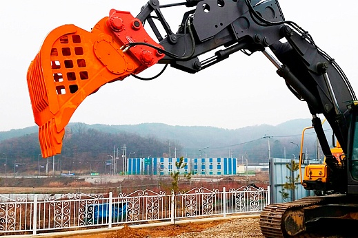 Вибрационный просеивающий ковш КПВ-8Т