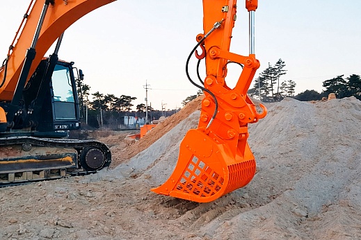 Вибрационный просеивающий ковш КПВ-8Т