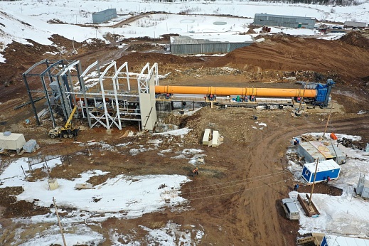 Печь обжига золотосодержащих руд