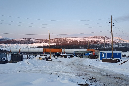 Печь обжига золотосодержащих руд