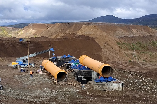 Печь обжига золотосодержащих руд