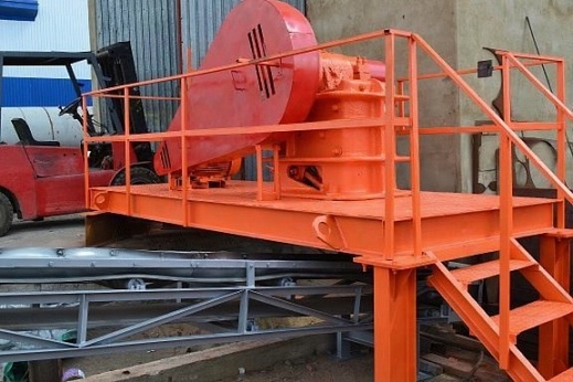 Дробильный комплекс для отходов ЖБИ