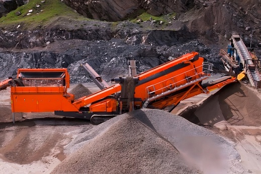 Мобильный грохот на гусеничном ходу ГМГ-15-3