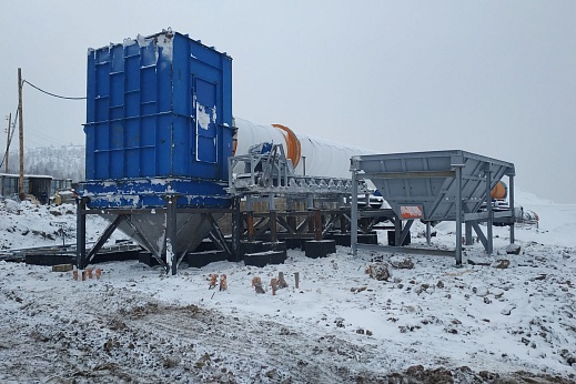 Печь обжига золотосодержащих руд