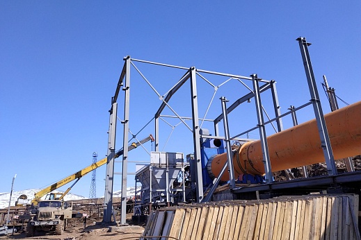 Печь обжига золотосодержащих руд