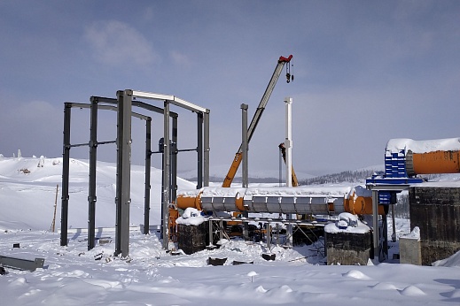 Печь обжига золотосодержащих руд