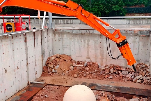 Бутобой стационарный БС-100-360