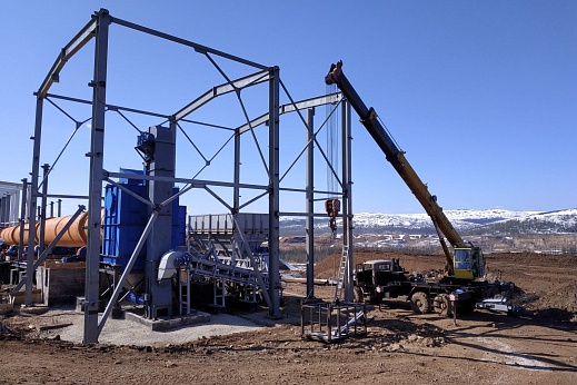 Печь обжига золотосодержащих руд