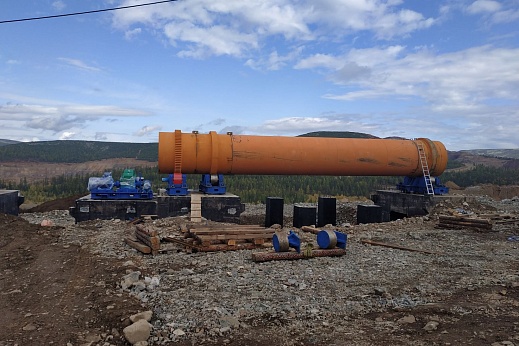 Печь обжига золотосодержащих руд