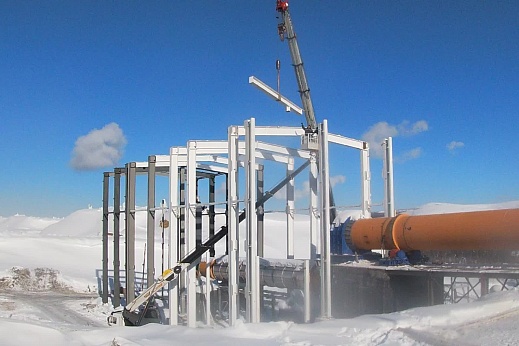 Печь обжига золотосодержащих руд