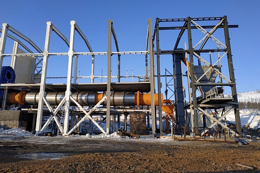 Печь обжига золотосодержащих руд