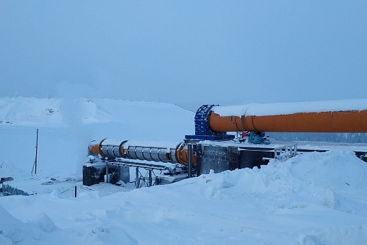 Печь обжига золотосодержащих руд