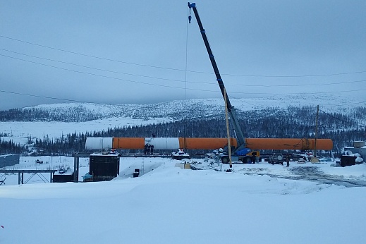 Печь обжига золотосодержащих руд