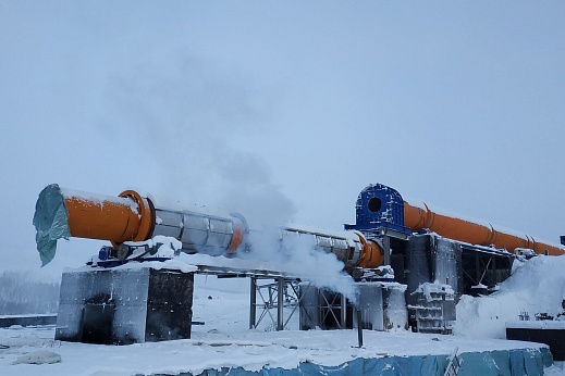 Печь обжига золотосодержащих руд