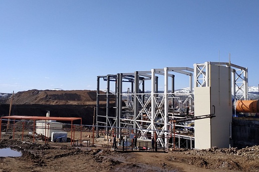 Печь обжига золотосодержащих руд