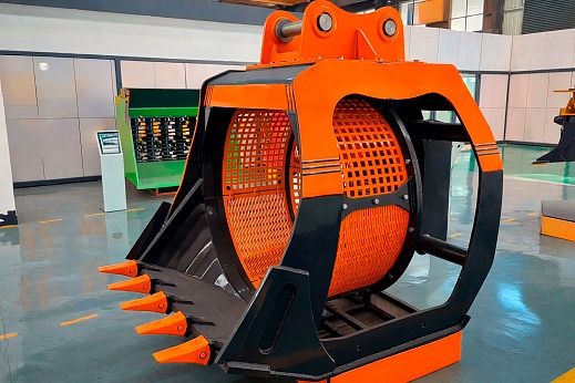 Роторный просеивающий ковш КПР-01