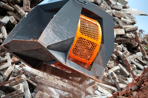 Роторный просеивающий ковш КПР-01