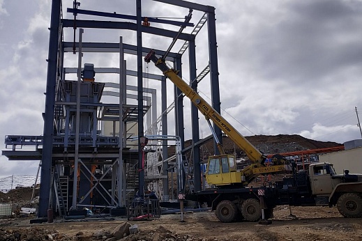 Печь обжига золотосодержащих руд