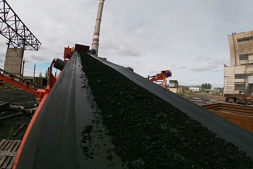 Линия дробления и сортировки угля