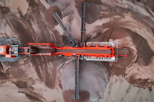 Мобильный грохот на гусеничном ходу ГМГ-15-3