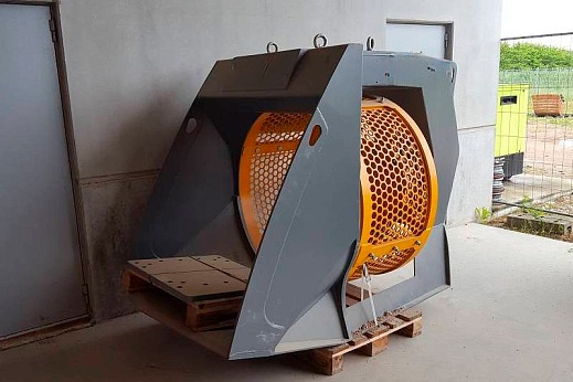 Роторный просеивающий ковш КПР-01