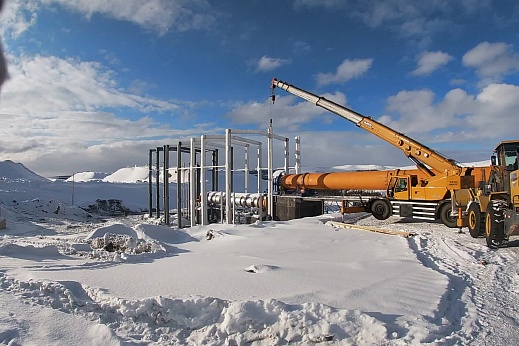 Печь обжига золотосодержащих руд