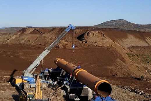 Печь обжига золотосодержащих руд