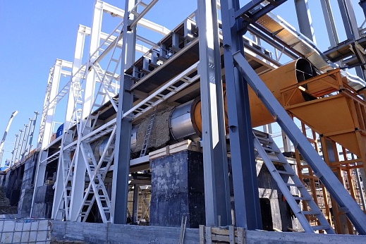 Печь обжига золотосодержащих руд