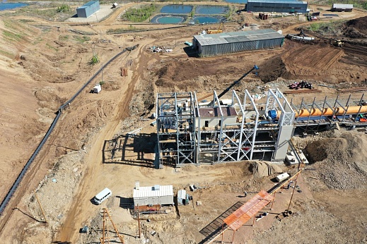 Печь обжига золотосодержащих руд