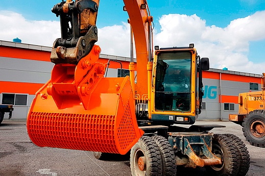 Вибрационный просеивающий ковш КПВ-8Т