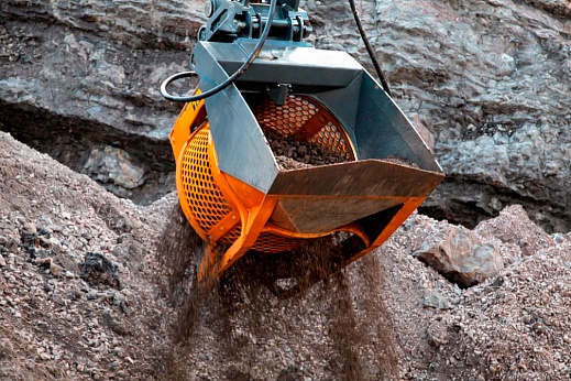 Роторный просеивающий ковш КПР-08