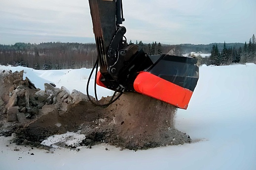 Шредерный просеивающий ковш КПШ-50