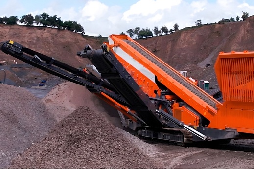 Мобильный грохот на гусеничном ходу ГМГ-15-3