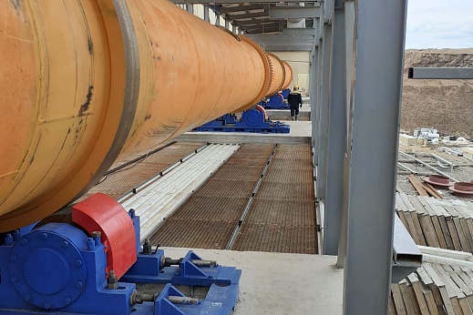 Печь обжига золотосодержащих руд