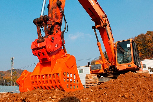 Вибрационный просеивающий ковш КПВ-8Т