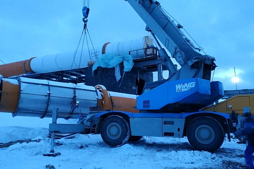 Печь обжига золотосодержащих руд