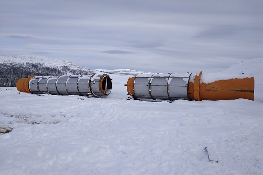 Печь обжига золотосодержащих руд