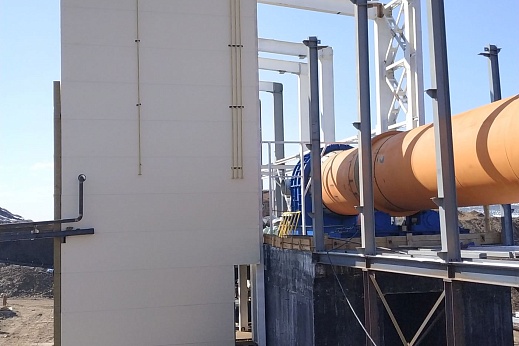 Печь обжига золотосодержащих руд