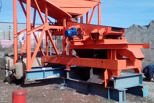 Запуск агрегата сортировки АС-30