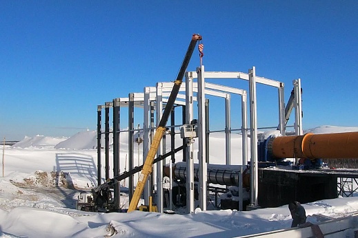 Печь обжига золотосодержащих руд