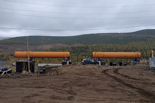 Печь обжига золотосодержащих руд