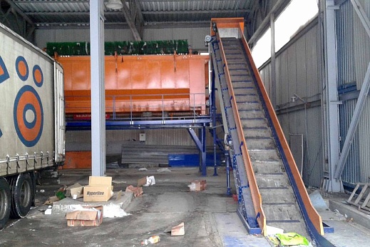 Конвейера для мусороперерабатывающих предприятий