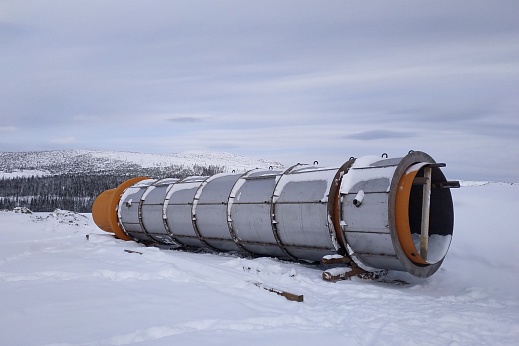 Печь обжига золотосодержащих руд