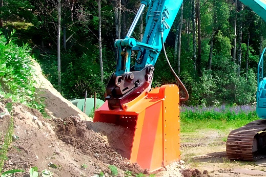 Шредерный просеивающий ковш КПШ-50